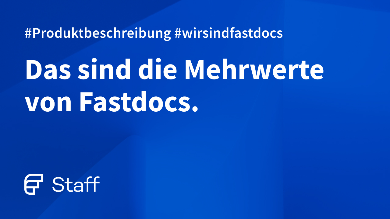 Video: Mehrwerte von Fastdocs für die Lohnbuchhaltung